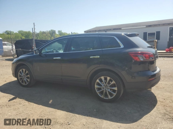 2014 Mazda CX-9 Grand Touring with VIN JM3TB3DV1E0445943, listed as a Copart auction lot 55232295 with 89,644 mi miles and Clean Title. Bid and sale history available at DreamBid. Image 2.