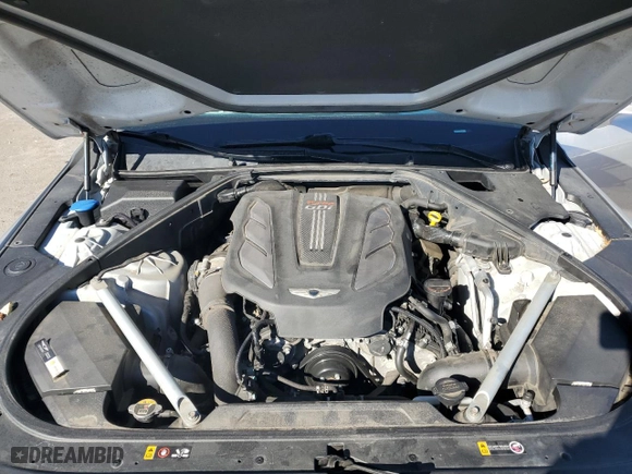 2017 Genesis G90 3.3T Premium with VIN KMHG34JA6HU033590, listed as a Copart auction lot 88418805 with 114,538 mi miles and Salvage Title. Bid and sale history available at carsss.com. Image 11.