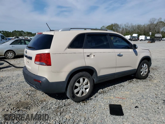 2011 Kia Sorento LX with VIN 5XYKT3A15BG125050, listed as a Copart auction lot 50715195 with 156,970 mi miles and Salvage Title. Bid and sale history available at carsss.com. Image 3.