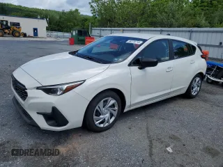 2024 Subaru Impreza z VIN JF1GUABC2R8864312, wystawiony jako Copart lot #58228715 z przebiegiem 24 835 mil mil oraz Szkoda całkowita • Salvage title. Historia ofert i sprzedaży dostępna na DreamBid. Obrazek 1.