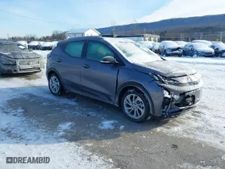 2023 Chevrolet Bolt EUV LT with VIN 1G1FY6S04P4162003, listed as a IAAI auction lot 41364109 with 12,214 mi miles. Bid and sale history available at carsss.com. Image 1.