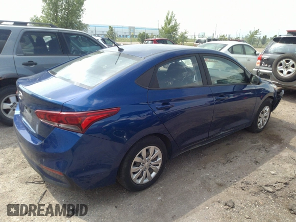 2018 Hyundai Accent SE with VIN 3KPC24A33JE025619, listed as a IAAI auction lot 36820288 with 58,358 mi miles and . Bid and sale history available at carsss.com. Image 4.