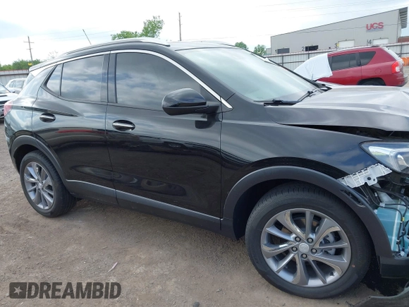 2023 Buick Encore GX Essence with VIN KL4MMFSL0PB077301, listed as a IAAI auction lot 42061187 with 4,178 mi miles and . Bid and sale history available at DreamBid. Image 13.