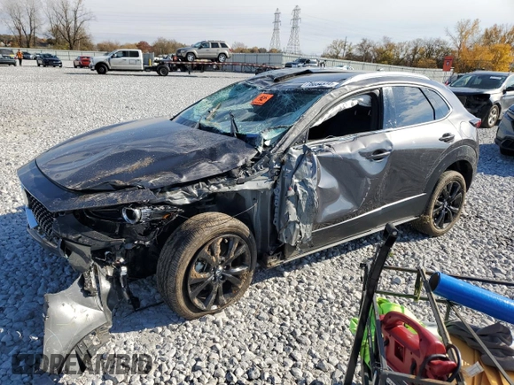 2021 Mazda CX-30 Premium with VIN 3MVDMBDY2MM270821, listed as a Copart auction lot 78034314 with Not Provided miles and Salvage Title. Bid and sale history available at carsss.com. Image 1.