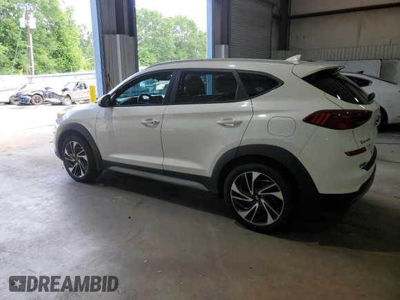 2020 Hyundai Tucson SEL with VIN KM8J3CAL3LU165684, listed as a Copart auction lot 53529695 with 88,213 mi miles and Clean title. Bid and sale history available at DreamBid. Image 2.