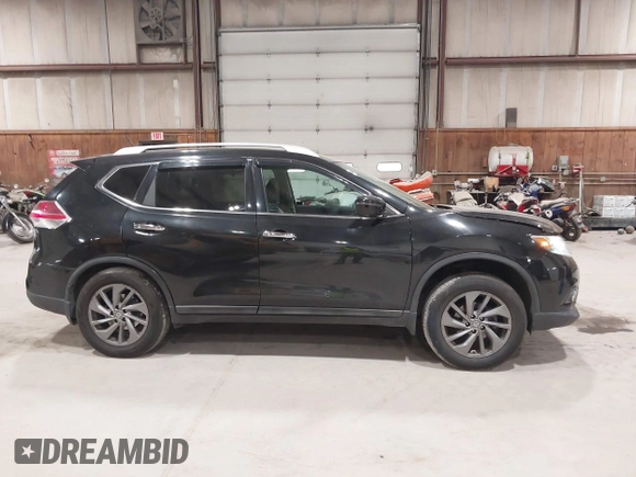 2016 Nissan Rogue SL with VIN 5N1AT2MV9GC755584, listed as a IAAI auction lot 42106132 with 83,514 mi miles and . Bid and sale history available at DreamBid. Image 13.