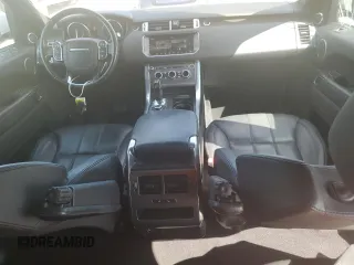 2017 Land Rover Range Rover Sport SE with VIN SALWG2FK7HA125800, listed as a Copart auction lot 76115044 with 55,533 mi miles and Salvage Title. Bid and sale history available at carsss.com. Image 8.