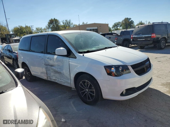 2018 Dodge Grand Caravan SXT with VIN 2C4RDGCG4JR135437, listed as a Copart auction lot 76872094 with 96,016 mi miles and Salvage Title. Bid and sale history available at carsss.com. Image 4.