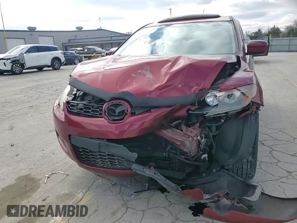 2008 Mazda CX-7 Sport with VIN JM3ER293380207490, listed as a Copart auction lot 51860815 with 95,326 mi miles and Salvage Title. Bid and sale history available at carsss.com. Image 11.