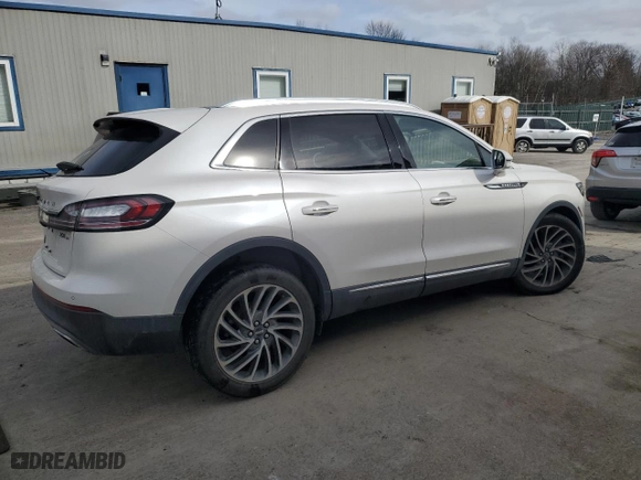 2019 Lincoln Nautilus Reserve with VIN 2LMPJ8L91KBL62781, listed as a Copart auction lot 45805395 with 0 mi miles and Salvage Title. Bid and sale history available at carsss.com. Image 3.