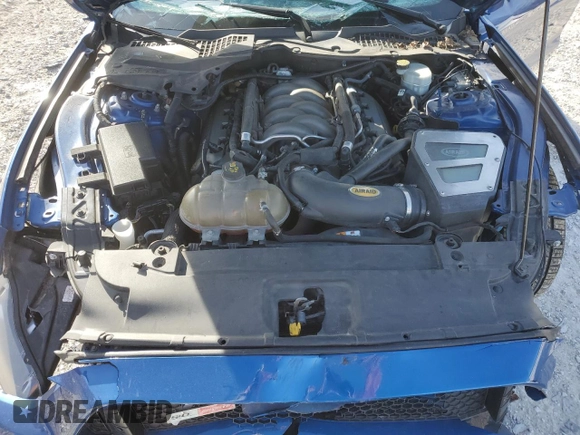 2017 Ford Mustang GT with VIN 1FA6P8CF8H5259540, listed as a Copart auction lot 84297434 with Not Provided miles and Salvage Title. Bid and sale history available at carsss.com. Image 13.