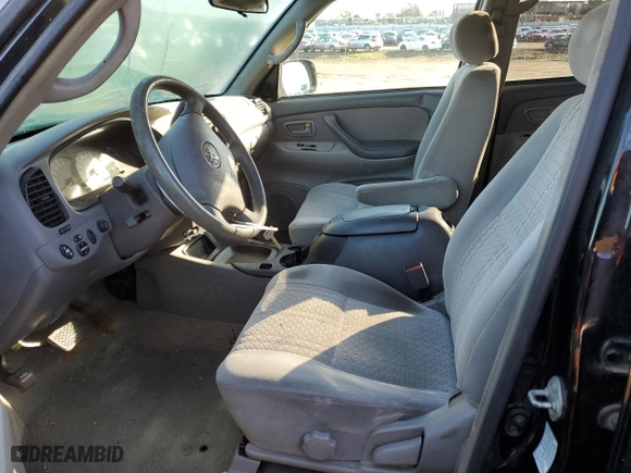 2004 Toyota Tundra SR5 with VIN 5TBET34164S444335, listed as a Copart auction lot 44190835 with 118,829 mi miles and Salvage Title. Bid and sale history available at carsss.com. Image 7.