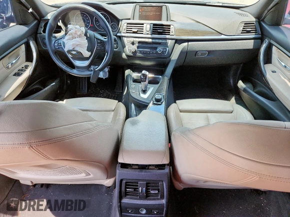 2015 BMW 3 Series 328i with VIN WBA3A5C55FF610865, listed as a Copart auction lot 59675825 with 186,429 mi miles and Salvage title. Bid and sale history available at DreamBid. Image 8.