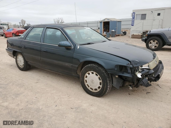 1995 Mercury Sable GS with VIN 1MELM50U3SA623819, listed as a Copart auction lot 46957824 with 121,357 mi miles and Clean Title. Bid and sale history available at carsss.com. Image 4.