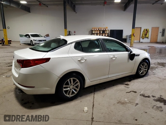 2013 Kia Optima LX with VIN KNAGM4A78D5385108, listed as a Copart auction lot 81477784 with 78,433 mi miles and Salvage Title. Bid and sale history available at carsss.com. Image 3.