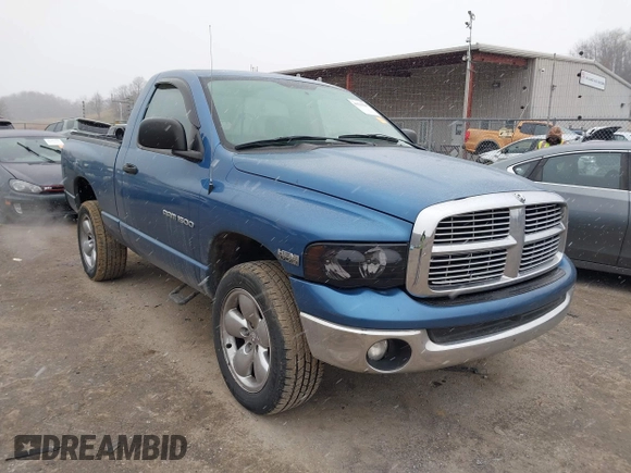 2005 Dodge 1500 SLT with VIN 1D7HU16NX5J626114, listed as a IAAI auction lot 41525885 with 121,885 mi miles and . Bid and sale history available at DreamBid. Image 1.