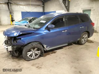 2020 Nissan Pathfinder SV with VIN 5N1DR2BN6LC580767, listed as a Copart auction lot 50225725 with 96,107 mi miles and Salvage Title. Bid and sale history available at carsss.com. Image 1.