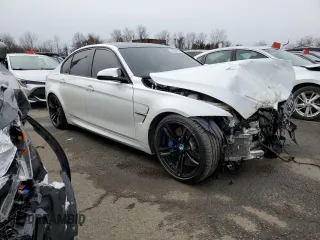 2015 BMW M3 with VIN WBS3C9C54FP804889, listed as a Copart auction lot 42242213 with 53,164 mi miles. Bid and sale history available at carsss.com. Image 4.