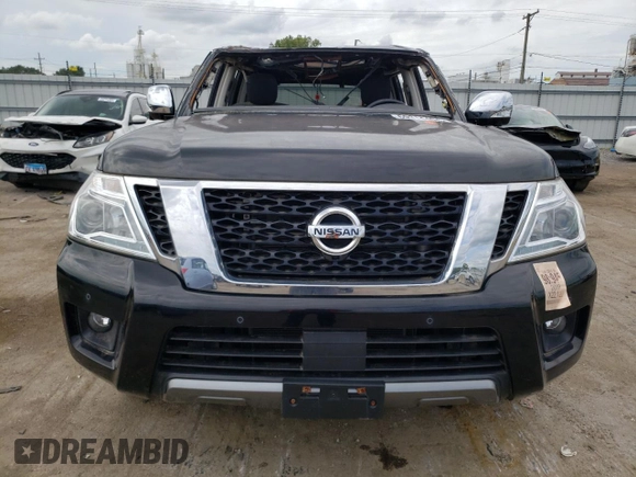 2019 Nissan Armada SV with VIN JN8AY2NC8K9580189, listed as a Copart auction lot 69314404 with Not Provided miles and Clean Title. Bid and sale history available at carsss.com. Image 5.