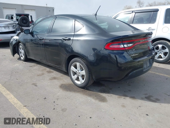2015 Dodge Dart SXT with VIN 1C3CDFBB7FD407239, listed as a IAAI auction lot 41948863 with 109,219 mi miles. Bid and sale history available at carsss.com. Image 3.
