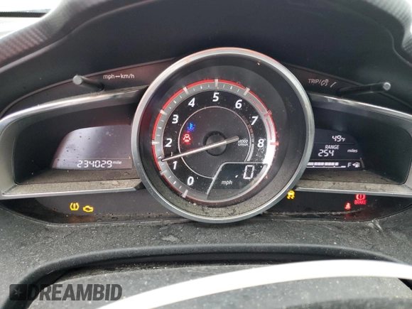 2015 Mazda 3 S Grand Touring with VIN JM1BM1W39F1236511, listed as a Copart auction lot 43385295 with 234,029 mi miles and Clean Title. Bid and sale history available at DreamBid. Image 9.