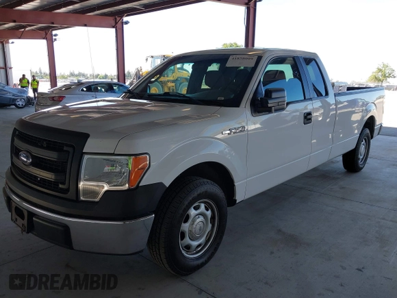 2014 Ford F-150 XL with VIN 1FTFX1CF0EKD06767, listed as a IAAI auction lot 41858009 with 352,658 mi miles. Bid and sale history available at carsss.com. Image 19.