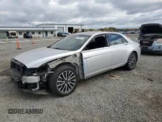 2017 Lincoln Continental Select with VIN 1LN6L9SK2H5605460, listed as a Copart auction lot 76383244 with 79,357 mi miles and Salvage Title. Bid and sale history available at carsss.com. Image 1.