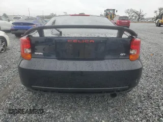 2001 Toyota Celica GT with VIN JTDDR32T010087352, listed as a Copart auction lot 89303205 with 325,901 mi miles and Salvage Title. Bid and sale history available at carsss.com. Image 6.