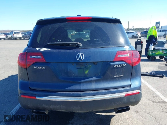 2012 Acura MDX Tech Pkg with VIN 2HNYD2H39CH521469, listed as a IAAI auction lot 41759153 with 161,466 mi miles. Bid and sale history available at carsss.com. Image 16.