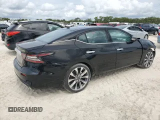 2023 Nissan Maxima Platinum with VIN 1N4AA6FV0PC501797, listed as a Copart auction lot 65560742 with 89 mi miles and Salvage title. Bid and sale history available at DreamBid. Image 3.
