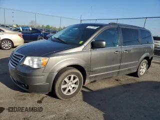 2010 Chrysler Town & Country Touring Plus with VIN 2A4RR8DX2AR358284, listed as a Copart auction lot 54311385 with 169,384 mi miles and Salvage Title. Bid and sale history available at DreamBid. Image 1.