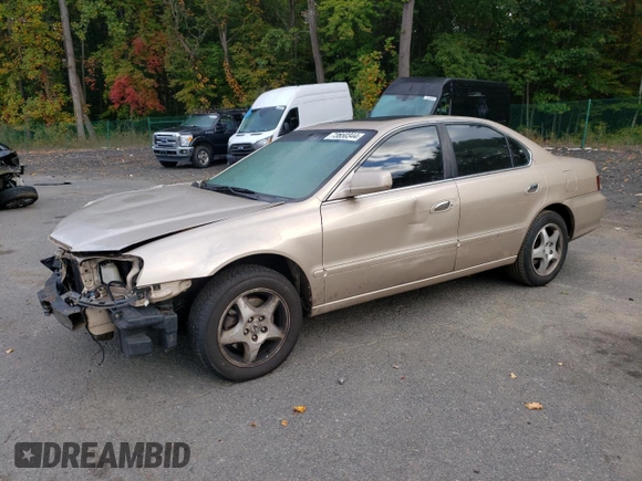 2003 Acura TL with VIN 19UUA56673A024061, listed as a Copart auction lot 73650344 with 259,413 mi miles and Salvage Title. Bid and sale history available at carsss.com. Image 1.
