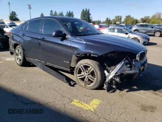 2019 BMW X6 xDrive35i with VIN 5UXKU2C54K0Z65249, listed as a Copart auction lot 72795923 with 46,054 mi miles. Bid and sale history available at carsss.com. Image 4.