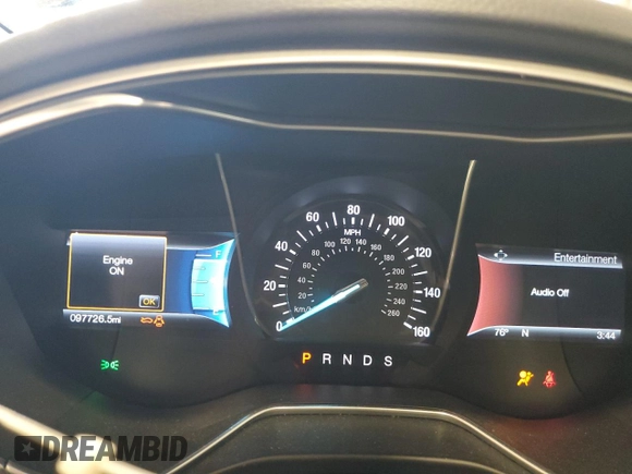 2016 Ford Fusion SE with VIN 3FA6P0H72GR253702, listed as a Copart auction lot 55573795 with 97,726 mi miles and Salvage Title. Bid and sale history available at DreamBid. Image 9.