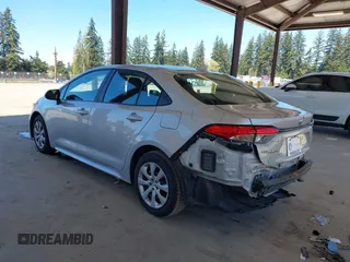 2021 Toyota Corolla LE with VIN 5YFEPMAE7MP208536, listed as a IAAI auction lot 42057509 with 58,522 mi miles and . Bid and sale history available at DreamBid. Image 3.