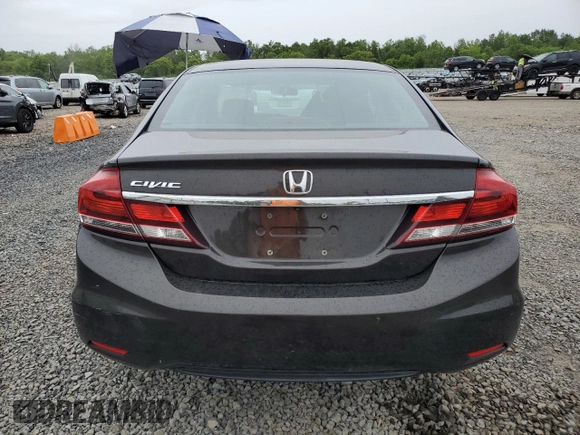 2013 Honda Civic LX z VIN 19XFB2F5XDE232038, wystawiony jako Copart lot #58690005 z przebiegiem 138 361 mil mil oraz Szkoda całkowita • Salvage title. Historia ofert i sprzedaży dostępna na DreamBid. Obrazek 6.
