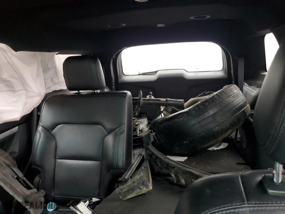 2016 Ford Explorer XLT with VIN 1FM5K8D88GGB44231, listed as a Copart auction lot 52879455 with 0 mi miles and Salvage Title. Bid and sale history available at carsss.com. Image 10.