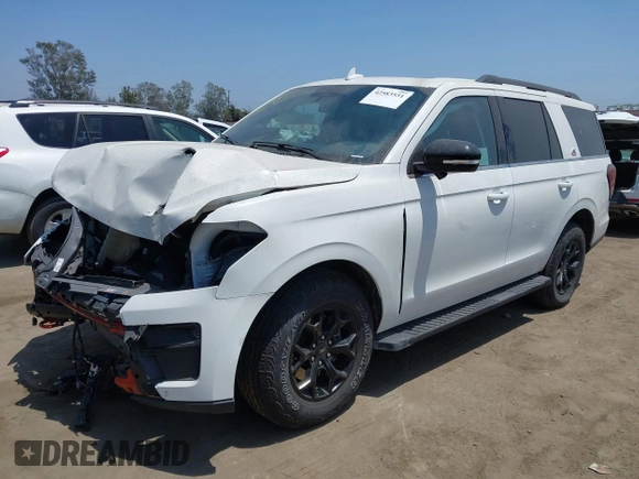 2023 Ford Expedition Timberline with VIN 1FMJU1RGXPEA34504, listed as a IAAI auction lot 42583531 with 18,986 mi miles and . Bid and sale history available at DreamBid. Image 22.