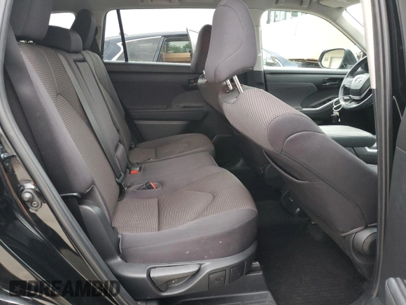 2023 Toyota Highlander L with VIN 5TDKDRAH7PS510309, listed as a Copart auction lot 57307045 with 57,410 mi miles and Salvage title. Bid and sale history available at DreamBid. Image 11.