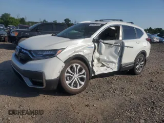 2020 Honda CR-V Touring z VIN 7FART6H95LE020159, wystawiony jako Copart lot #61867905 z przebiegiem 110 433 mil mil oraz Szkoda całkowita • Salvage title. Historia ofert i sprzedaży dostępna na DreamBid. Obrazek 1.