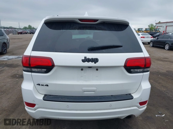 2018 Jeep Grand Cherokee Altitude with VIN 1C4RJFAG1JC202820, listed as a IAAI auction lot 42257958 with 86,117 mi miles and . Bid and sale history available at DreamBid. Image 16.