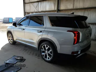 2022 Hyundai Palisade SEL с VIN KM8R4DHE3NU485443, выставлен на аукционе Copart как лот 46922535 с пробегом 54 707 миль миль и Списание • Salvage title. История ставок и продаж доступна на DreamBid. Изображение 2.