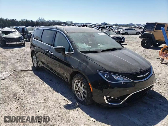 2020 Chrysler Pacifica Touring with VIN 2C4RC1FG7LR159407, listed as a Copart auction lot 49590795 with 87,337 mi miles and Salvage title. Bid and sale history available at DreamBid. Image 11.