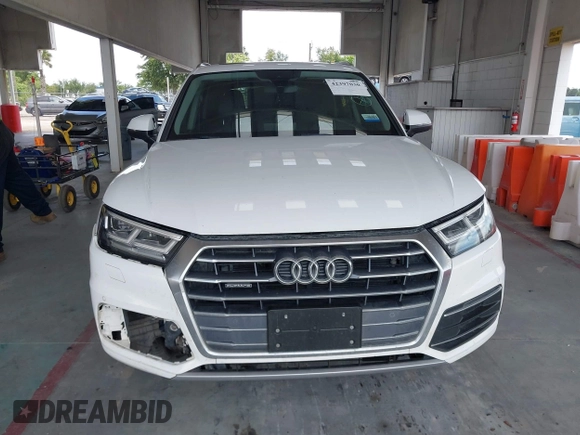 2020 Audi Q5 Premium Plus with VIN WA1BNAFYXL2059038, listed as a IAAI auction lot 42397030 with 103,983 mi miles and . Bid and sale history available at DreamBid. Image 12.