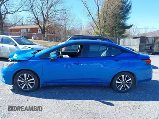 2021 Nissan Versa SV with VIN 3N1CN8EV3ML880561, listed as a IAAI auction lot 41586101 with 79,029 mi miles. Bid and sale history available at carsss.com. Image 15.
