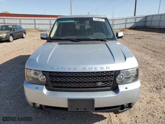 2011 Land Rover Range Rover HSE with VIN SALME1D46BA356397, listed as a Copart auction lot 76538734 with 105,160 mi miles and Clean Title. Bid and sale history available at carsss.com. Image 5.
