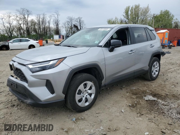 2024 Toyota RAV4 LE with VIN 2T3F1RFV4RW468000, listed as a Copart auction lot 52670895 with 22,419 mi miles and Non Repairable. Bid and sale history available at carsss.com. Image 1.