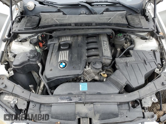 2008 BMW 3 Series 328i with VIN WBAVA37538NL50420, listed as a Copart auction lot 51566755 with 153,561 mi miles and Salvage Title. Bid and sale history available at DreamBid. Image 12.