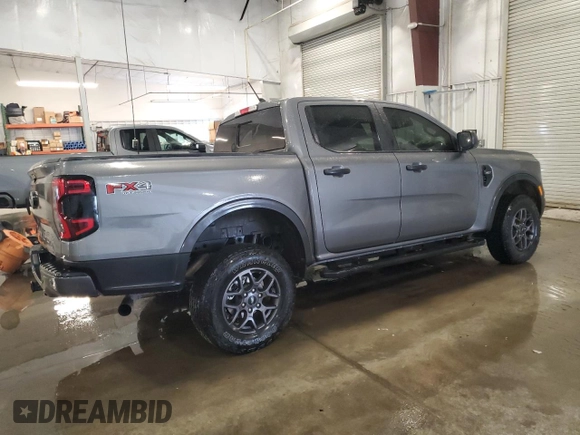 2024 Ford Ranger XLT with VIN 1FTER4HH1RLE14252, listed as a Copart auction lot 47863285 with 14,684 mi miles and Salvage Title. Bid and sale history available at carsss.com. Image 3.
