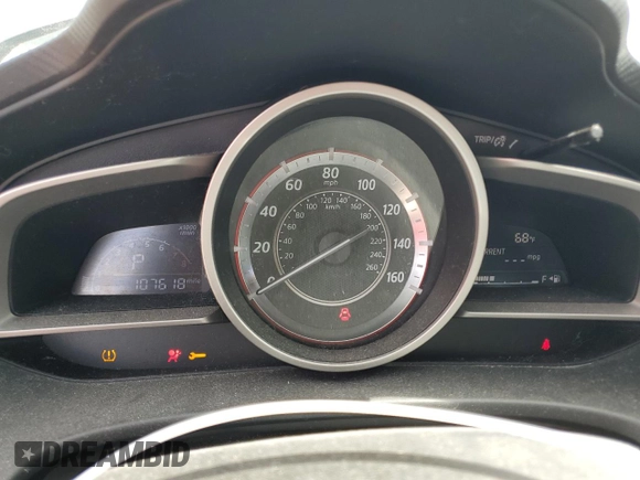 2016 Mazda 3 i Sport with VIN JM1BM1U79G1319346, listed as a Copart auction lot 51855905 with 107,618 mi miles and Salvage Title. Bid and sale history available at carsss.com. Image 9.